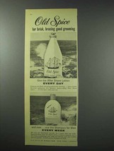 1959 Old Spice After Shave Lotion, Shampoo Ad - £14.78 GBP