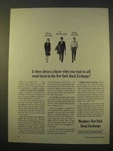 1963 Members New York Stock Exchange Ad - A Buyer - £14.78 GBP
