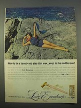 1963 Schick Lady Eversharp Razor Ad - Be a Beauty - $18.49