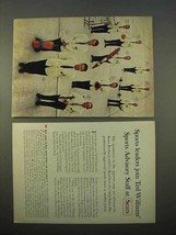 1963 Sears Sporting Gear Ad - Ted Williams, Doug Ford + - £14.57 GBP