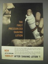 1959 Yardley Jetstream After Shaving Lotion Ad - $18.49