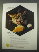 1963 Universal Oil Products Ad - Better Mouse Traps - £14.77 GBP