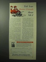 1962 National Rifle Association NRA Ad - Hunter Friends - £14.48 GBP