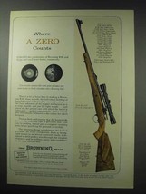 1964 Browning .30/06 Rifle Ad - Where a Zero Counts - £14.27 GBP