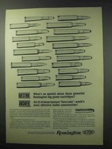1962 Remington Core-Lokt Bullet Ad - Big-Game - £14.62 GBP
