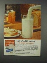1963 Carnation Instant Milk Ad - All of Milk&#39;s Protein - £14.55 GBP