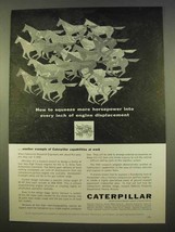 1963 Caterpillar Tractor VHO Engine Ad - Horsepower - $18.49