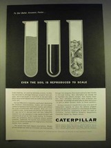 1963 Caterpillar Tractor Ad - Even Soil Reproduced - £14.52 GBP