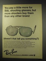 1969 Ray-Ban Shooting Glasses Ad - More Shooters Buy - £14.78 GBP