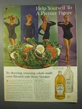 1963 Heinz Vinegar Ad - To a Prettier Figure - £14.48 GBP