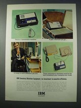 1963 IBM Executary Dictation Equipment Ad - Convenience - $18.49