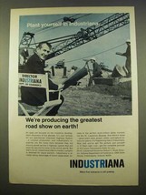 1963 Indiana Department of Commerce Ad - Road Show - £14.78 GBP