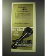 1971 Leupold Scopes Ad - National Rifle Association - $18.49