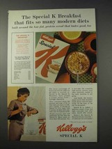 1963 Kellogg&#39;s Special K Cereal Ad - Modern Diets - £14.78 GBP