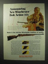 1971 Winchester Model 320 Rifle Ad - Bolt Action 22s - £14.53 GBP