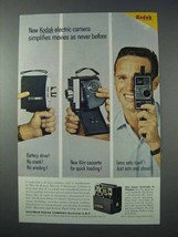 1963 Kodak Electric 8 Automatic Movie Camera Ad - £13.80 GBP