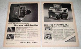 1963 Kodak Instamatic 700, Electric 8 Zoom Camera Ad - £14.44 GBP
