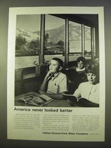 1963 Libbey-Owens-Ford Glass Ad - America Never Better - £14.78 GBP