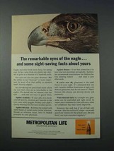 1963 Metropolitan Life Insurance Ad - Eyes of the Eagle - £14.78 GBP