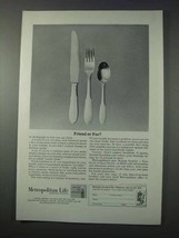 1963 Metropolitan Life Insurance Ad - Friend or Foe? - £14.78 GBP