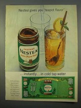 1963 Nestea Instant Tea Ad - Gives You Teapot Flavor - $18.49