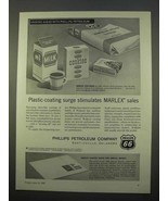 1963 Phillips Petroleum Ad - Stimulates Marlex Sales - £14.52 GBP