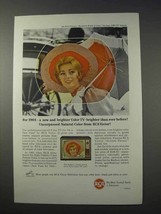 1963 RCA Radnor Television Ad - New Brighter Color - £14.78 GBP