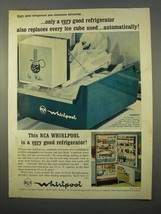 1963 RCA Whirlpool Model EKB-18MM Refrigerator Ad - $18.49