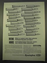 1963 Remington Core-Lokt Bullet Ad - Big-Game - $18.49