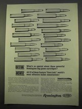 1963 Remington Core-Lokt Bullet Ad - Big-Game - £13.79 GBP