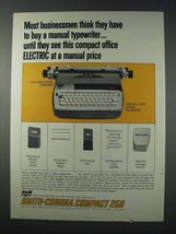 1963 Smith-Corona Compact 250 Typewriter Ad - Electric - $18.49