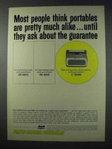 1963 Smith-Corona Portable Typewriter Ad - Alike - £14.44 GBP