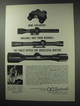 1964 Bushnell Scopes and Binoculars Ad - Exclusive - £13.88 GBP