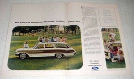 1964 Ford Country Squire Wagon Ad - More Brawn - $18.49