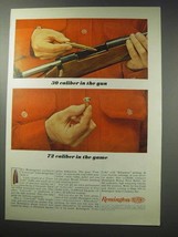 1964 Remington Core-Lokt Bullet Ad - 72 Caliber in Game - £14.78 GBP