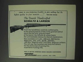 1964 Schultz &amp; Larsen Rifle Ad - Highest Quality - £14.78 GBP