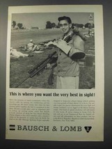 1965 Bausch &amp; Lomb Optics Ad - The Best in Sight - £14.61 GBP