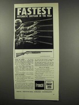 1966 Franchi Hunter Grade Automatic Shotgun Ad - £15.01 GBP