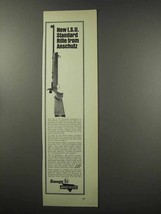 1966 Savage / Anschutz 1408 I.S.U. Standard Rifle Ad - £14.55 GBP