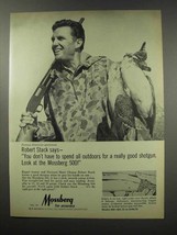 1967 Mossberg 500 Shotgun Ad - Robert Stack - $18.49