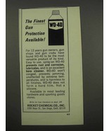 1967 Rocket Chemical WD-40 Spray Ad - Protection - $18.49