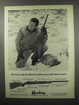 1968 Mossberg 800V Rifle Ad - Robert Stack - $18.49