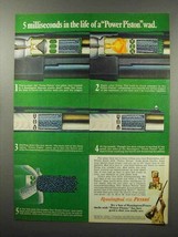1968 Remington Peters Shotgun Shells Ad - Power Piston - $18.49