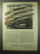 1970 Browning BL-22; T-Bolt; .22 Automatic Rifle Ad - £14.53 GBP