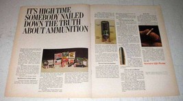 1970 Remington Ammunition Ad - Nailed Down the Truth - £14.51 GBP