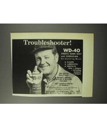 1970 Rocket Chemical WD-40 Spray Ad - Troubleshooter - £14.61 GBP
