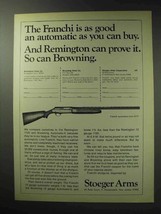 1971 Stoeger Arms Franchi Shotgun Ad - Good Automatic - $18.49