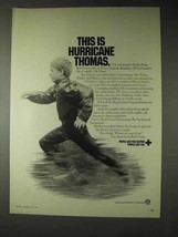 1973 American Red Cross Ad - Hurricane Thomas - $18.49