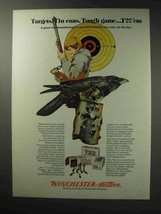 1971 Winchester-Western T22 Ammunition Ad - Targets - £14.45 GBP