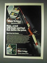 1973 Berkley Cherrywood Fishing Rod Ad - Defies Price - £14.54 GBP